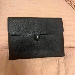 Coach full grain pebbled leather Tablet Sleeve